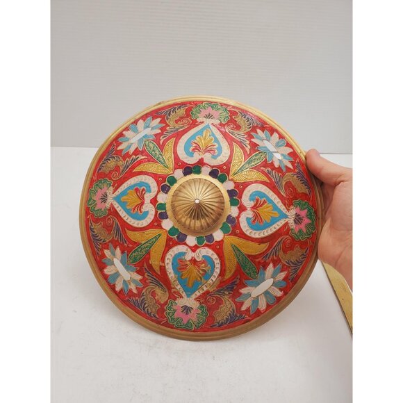 Turkish Brass Shield Sword Display - Picture 8 of 10